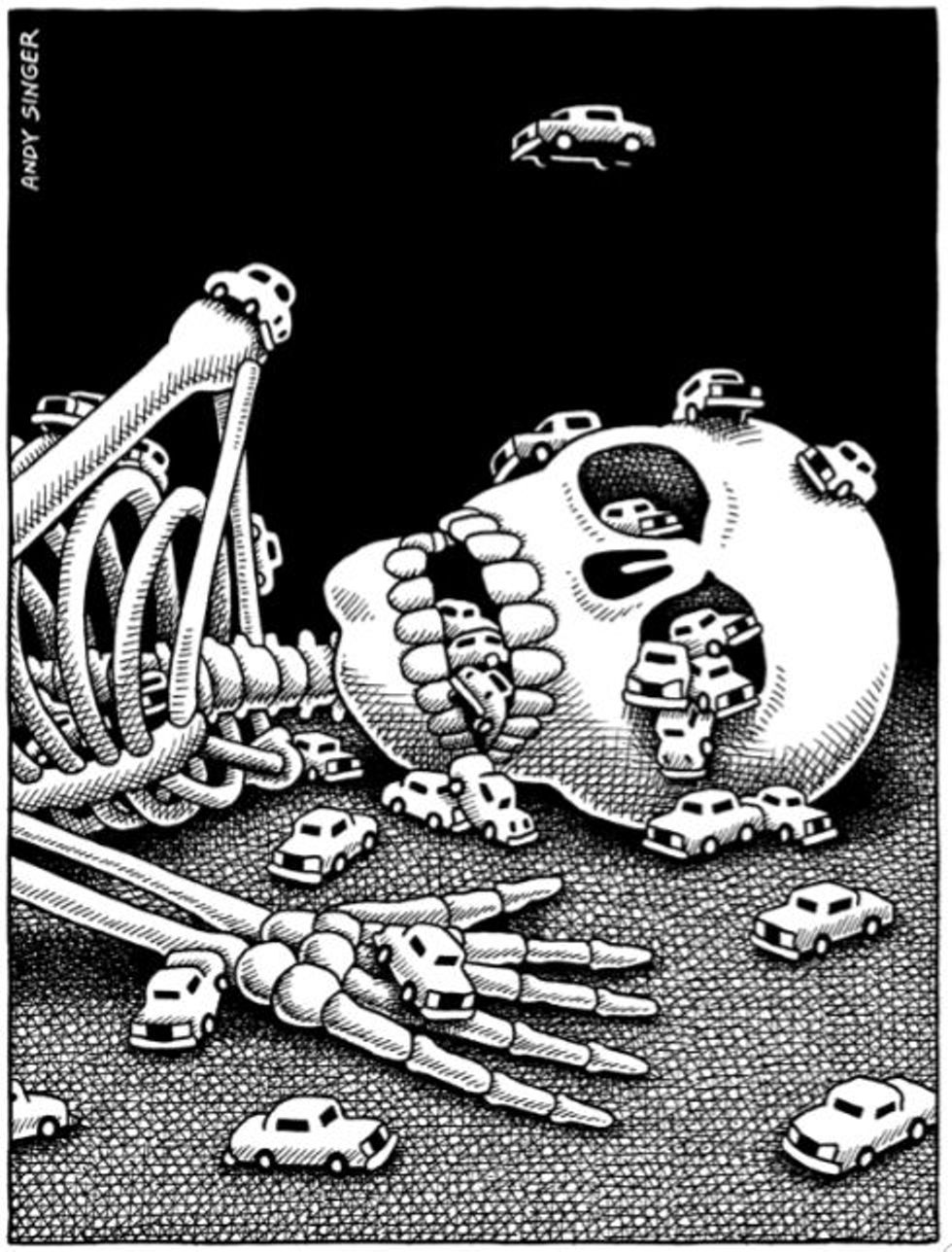 Andy Singer - Esquelet